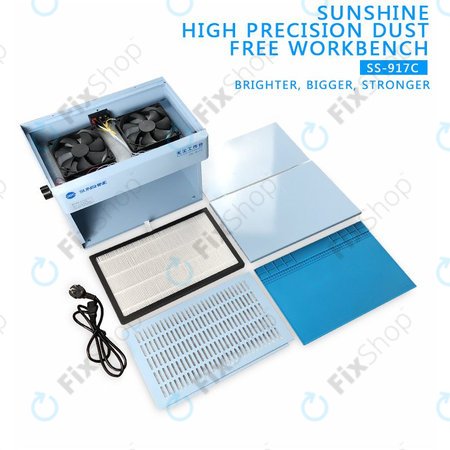 Sunshine SS-917C - Staubfreie Werkbank für Reparaturen