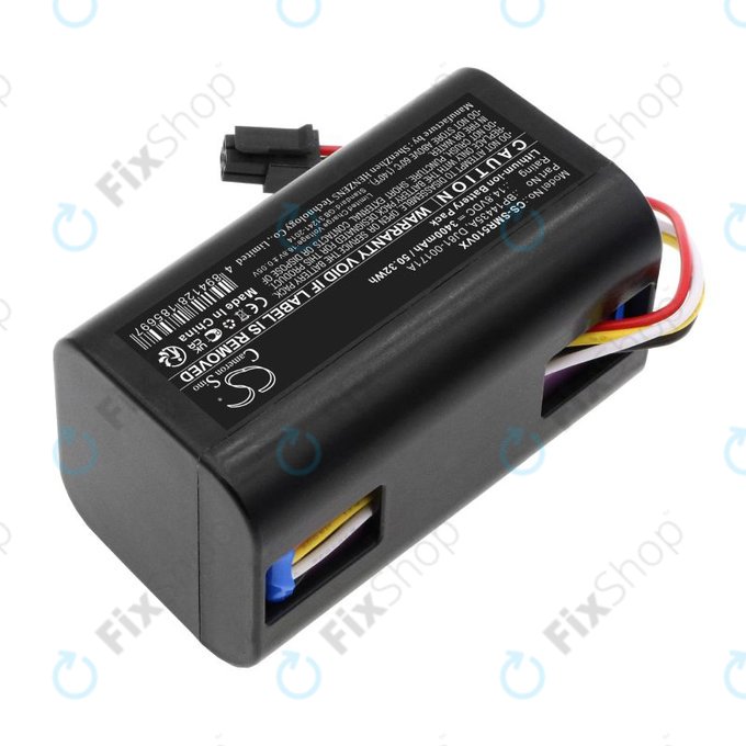 Akku batterie für Samsung PowerBot-E, Eureka i5, Midea i5, i9, 3400mAh, Li-Ion, 14.8V, BP14435A, HQ
