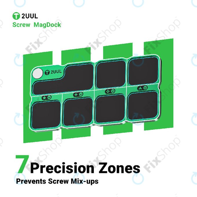 Magnetische Schraubenmatte aus Legierung, 2UUL ST95