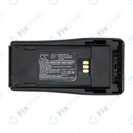 Batterie für Motorola CP, EP, GP, PM-series, 2500mAh, Ni-MH, 7.5V, PMNN4081, HQ