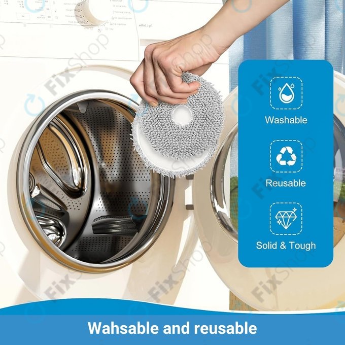 Wischtuch, 2 Stk. für iRobot Roomba Plus 505, 507, 405, 4020