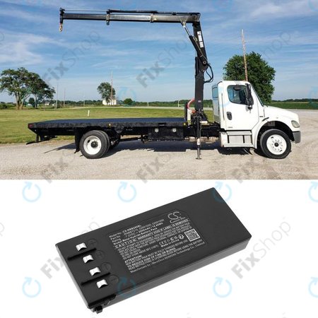 Akku batterie für Hiab 077 Hiduo, 088CL, 095, 2000mAh, Ni-MH, 7.2V, RNBB7215, 2.250.1000, HQ