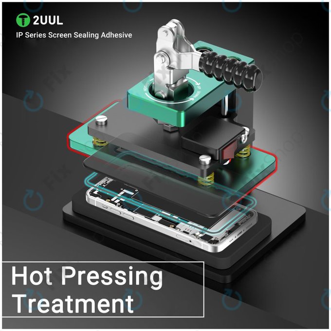 LCD Dichtungs-Klebestreifen für iPhone 14 Plus, 2UUL SA14PS, (5Stk.)