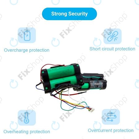 Philips PowerPro Duo, PowerPro Aqua - Akku Batterie 5ICR19/65 Li-Ion 18.5V 2500mAh HQ