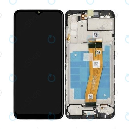 Samsung Galaxy A03s A037G - LCD Display + Touchscreen Front Glas + Rahmen (Non EU) - GH81-21232A Genuine Service Pack