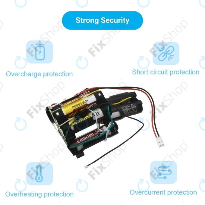 Philips PowerPro Aqua, Duo - Akku Batterie 300003446961, 69-2008-009-211, 69-2008-009-201 Li-Ion 25.2V 2000mAh HQ