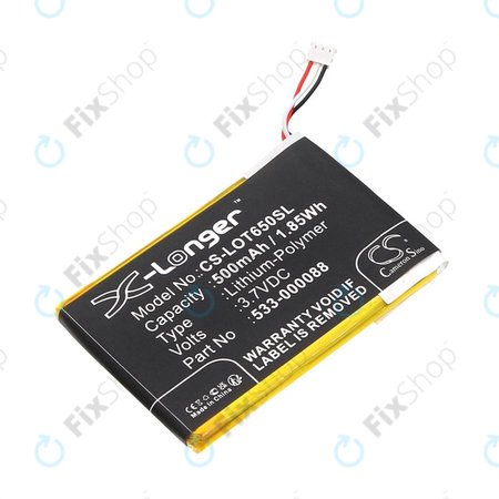 Akku batterie für Logitech Mx Master, 500mAh, Li-Pol, 3.7V, 533-000088, HB303450, HQ