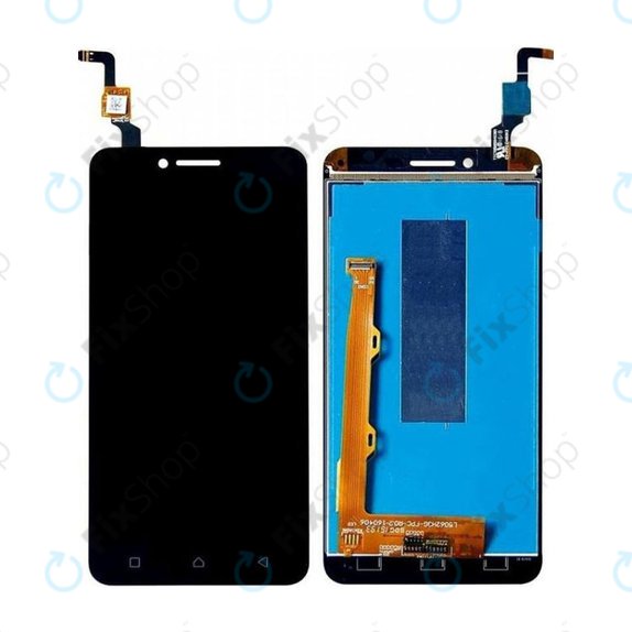 Lenovo VIBE K5 A6020a40, K5 Plus A6020a46 - LCD Display + Touchscreen Front Glas (Black) TFT