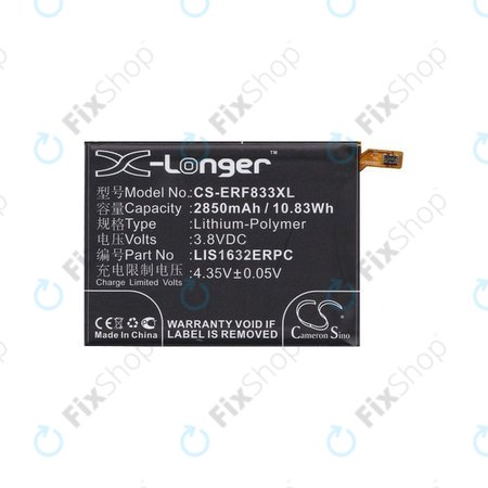 Sony Xperia XZ F8331 - Akku Batterie LIS1632ERPC 2850mAh HQ