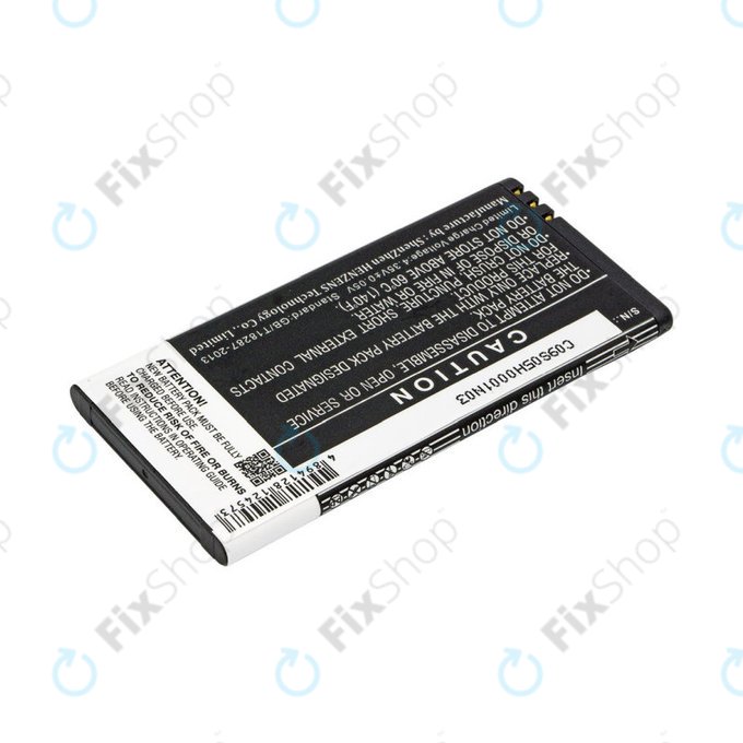 Batterie für Nokia Lumia 730, 2200mAh, Li-Ion, 3.8V, BL-T5A, HQ