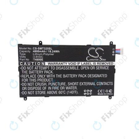 Akku batterie für Samsung Galaxy Tab Pro 8.4, 4800mAh, Li-Pol, 3.8V, T4800E, HQ