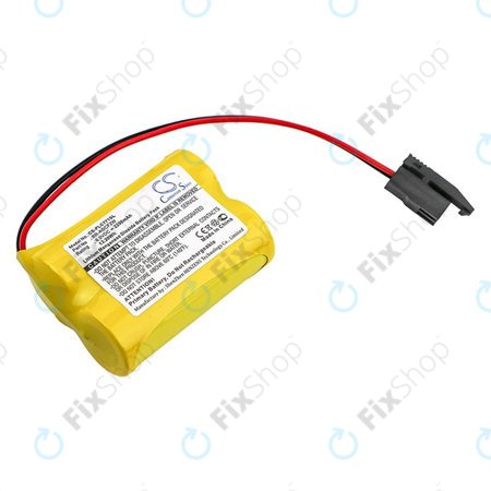 Akku batterie für GE A06b-6093-K001, 2200mAh, Li-MnO2, 6V, BR-AGCF2W, HQ