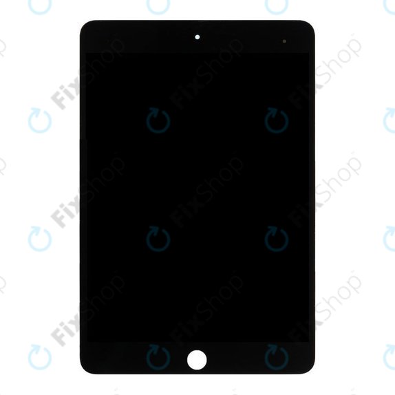 LCD-Display für iPad Mini 5, Black, Touchscreen-Glas ohne Rahmen, Refurbished