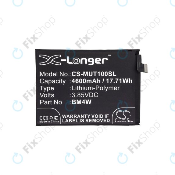 Xiaomi Mi 10T Lite 5G, Redmi Note 9 Pro 5G - Akku Batterie BM4W 4600mAh HQ