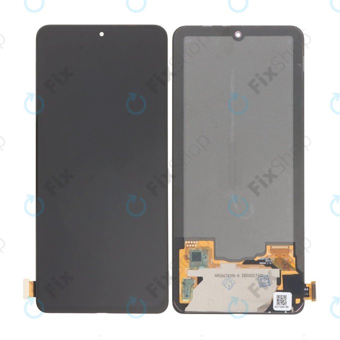 Xiaomi Black Shark 4, 4S, 4 Pro, Poco F3, F4, Mi 11i, 11X Pro, Redmi K40 Pro - LCD Display + Touchscreen Front Glas OLED
