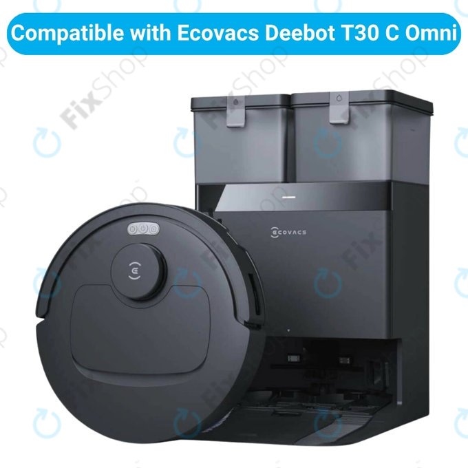 Ersatzteilset für Ecovacs Deebot T30C Omni (2x Hauptbürste, 4x Filter, 4x Seitenbürste, 8x Wischtuch, 4x Staubbeutel)