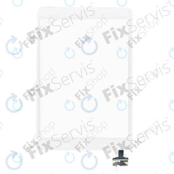 Touchscreen-Glas mit IC-Anschluss für iPad Mini, Mini 2, White