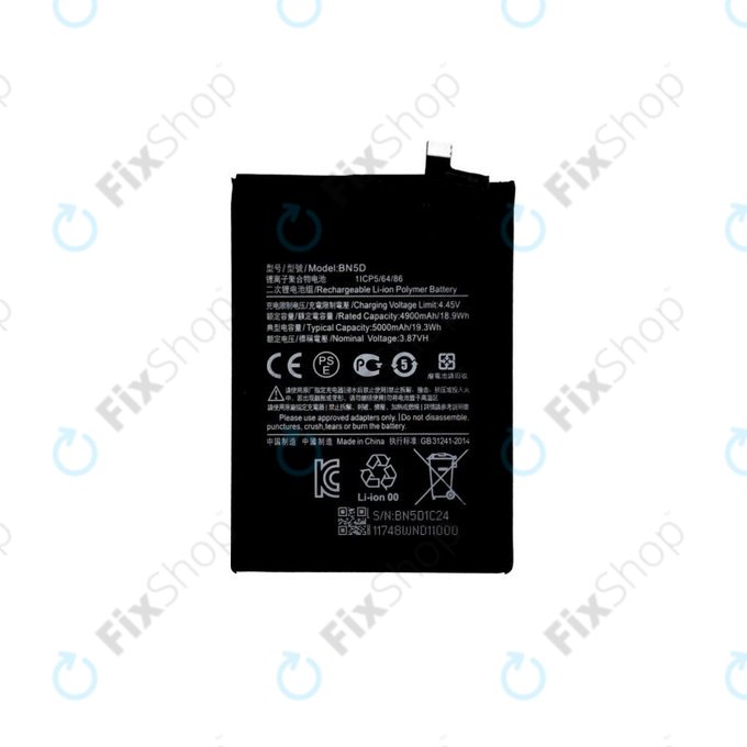 Xiaomi Redmi Note 11, Note 11S - Akku Batterie BN5D 4900mAh