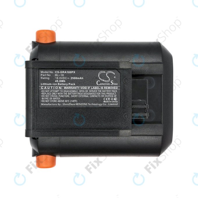 Batterie für Gardena Accu Hedge, Accujet, Comfortcut Li-18, Easycut, Trimmer Easycut Li-18, 2500mAh, Li-Ion, 18V, BLi-18, HQ