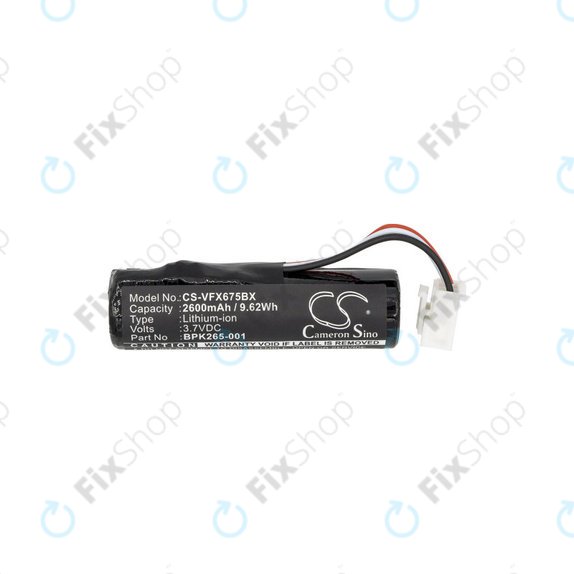 Batterie für Verifone Vx675, Vx690, C680, 2600mAh, Li-Ion, 3.7V, BPK260-001, HQ