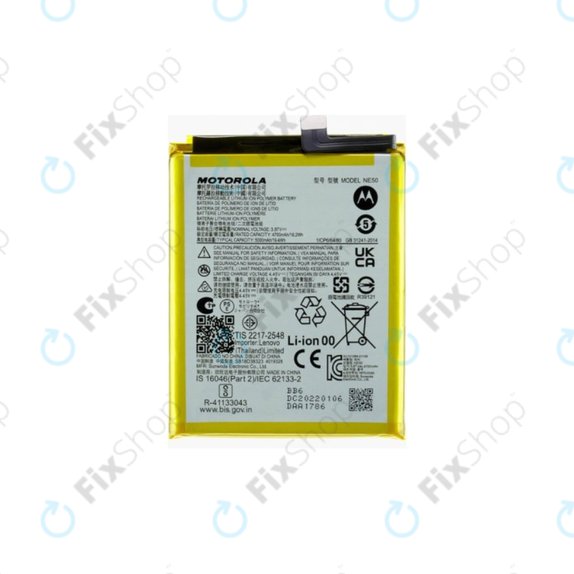 Motorola Moto G52 XT2221, G82 5G XT2225 - Akku Batterie NE50 5000mAh - SB18D38323 Genuine Service Pack