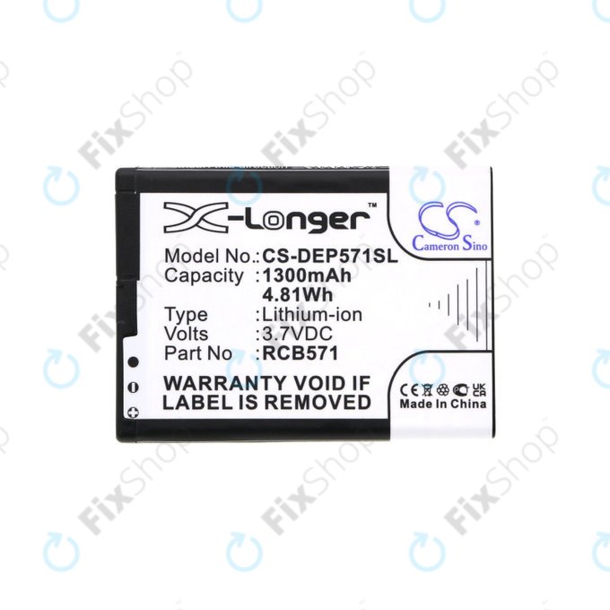 CPA Halo 11 - Akku Batterie RCB571 1300mAh HQ