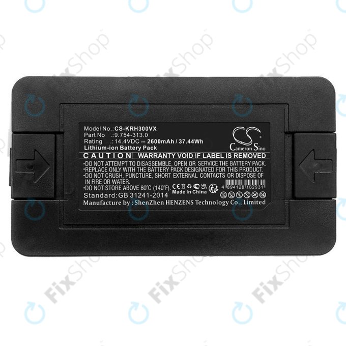 Kärcher RC3 - Akku Batterie 9.754-313.0 Li-Ion 14.4V 2600mAh HQ
