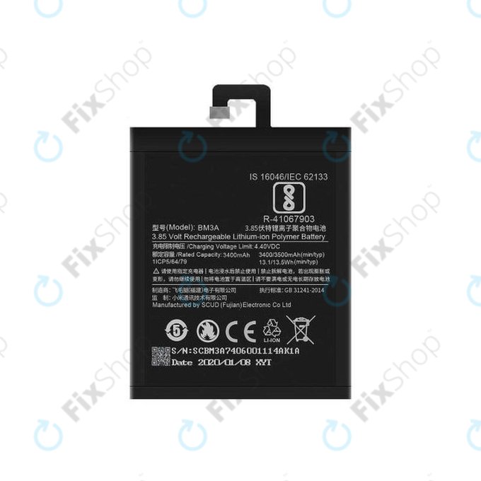 Xiaomi Mi Note 3 - Akku Batterie BM3A 3500mAh