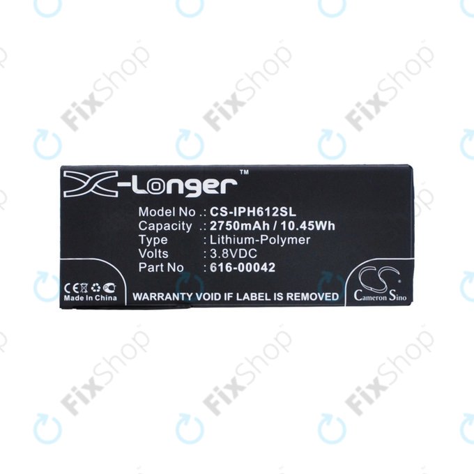 Apple iPhone 6S Plus - Akku Batterie 616-00042 2750mAh HQ