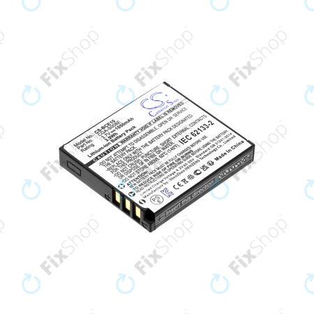 Batterie für Panasonic Lumix DMC, 1050mAh, Li-Ion, 3.7V, DMW-BCE10, HQ