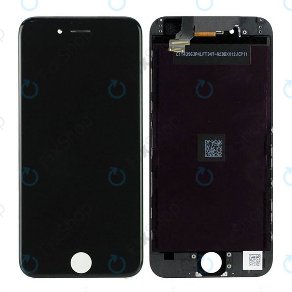 Display für iPhone 6, Black, Touchscreen-Glas mit Rahmen