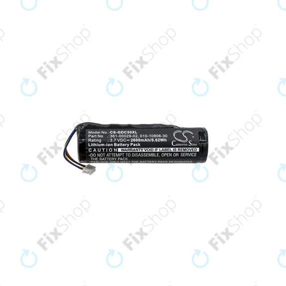 Garmin Alpha 100, DC50, GAA002, GAA003, GAA004, T5, TT10, TT15 - Akku Batterie 010-10806-30, 010-11828-03, 361-00029-02 2600mAh HQ