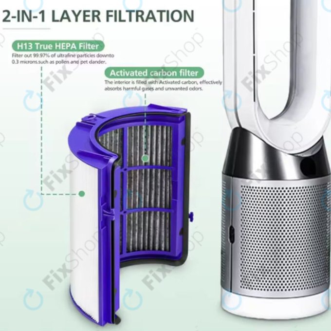 Dyson Purifier-series, Purifier humidifier-series - HEPA-Filter 2-in-1 (Aktivkohle)