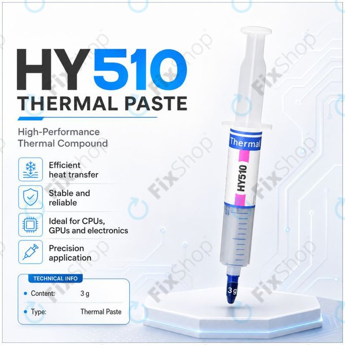 Wärmeleitpaste Halnziye HY510, 30g