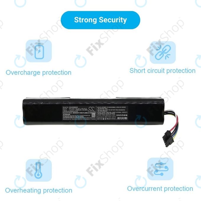 Neato Botvac D3, D4, D5, D6, D7-series - Akku Batterie 945-0225, 205-0011, 205-0013 Li-Ion 14.4V 4200mAh HQ