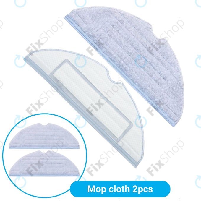 Xiaomi Roborock S7, S7+, S7 MaxV, S7 Pro Ultra, T7S Plus - Standard-Set (Schwarz)