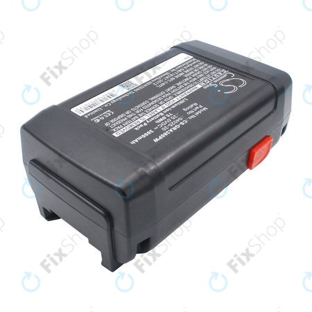 Batterie für Gardena 380 Li, 8838, 3000mAh, Li-ion, 25V, 04025-20, HQ