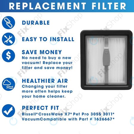 Bissell CrossWave - Filter 3350