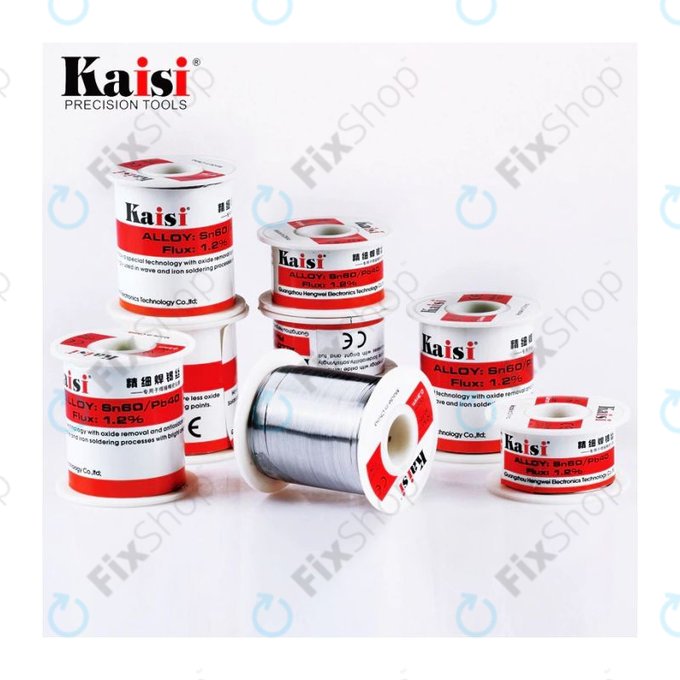 Kaisi - Lötdraht für Präzisionsschweißarbeiten Sn/Pb - 0,3mm (50g)