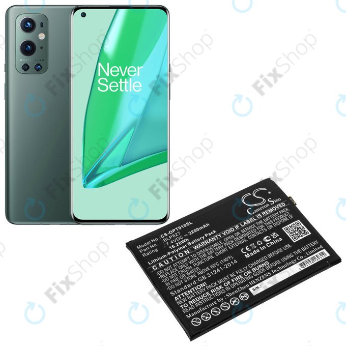 OnePlus 9 Pro - Akku Batterie BLP827 2200mAh HQ