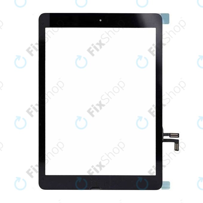 Apple iPad Air - Touchscreen Front Glas + Home Taste (Black)