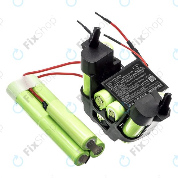 Akku batterie für Electrolux ErgoRapido ZB3004, ZB3005, ZB3006, AEG AG3004, AG3005, AG3006, 1500mAh, Ni-MH, 14.4V, 2199035029, HQ