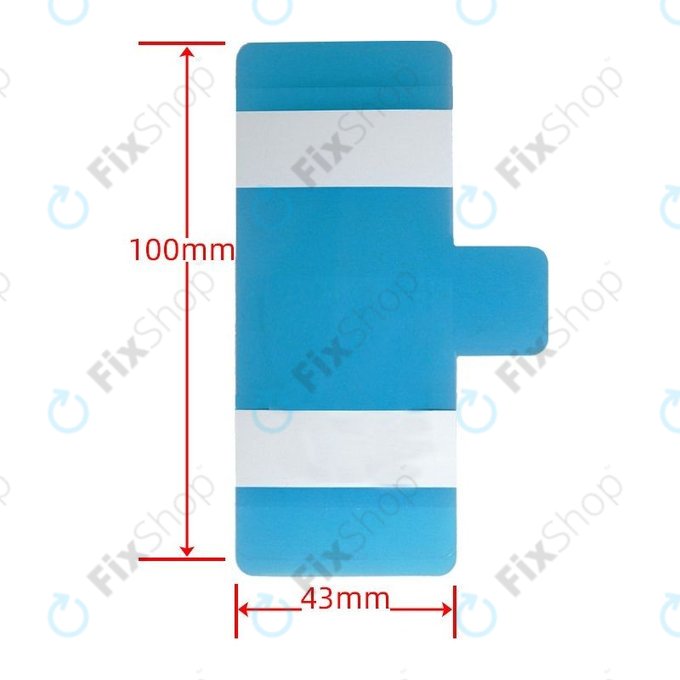 Universal-Batteriekleber Adhesive - 43 x 100mm