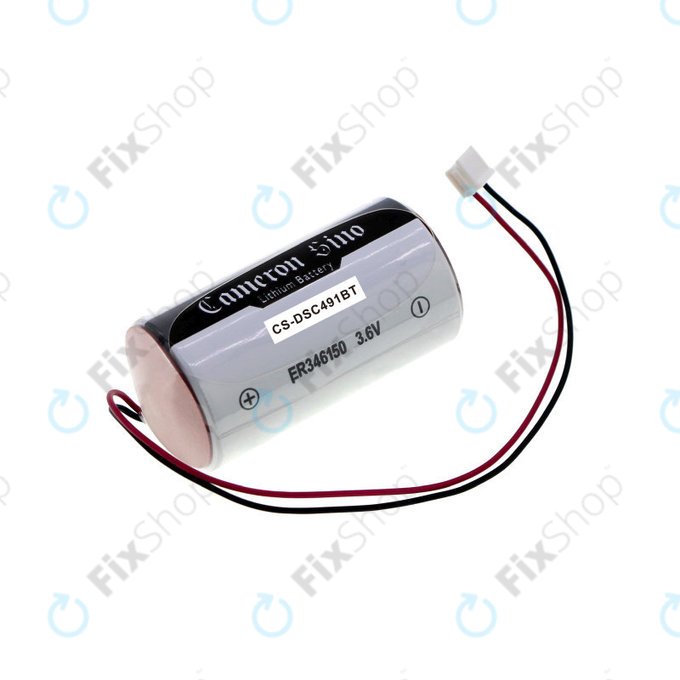 Batterie für DSC WT4911B, WT4911R Wireless Outdoor Siren, 14500mAh, Li-MnO2, 3.6V, ER34615M-T1, HQ