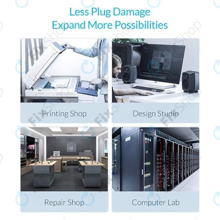 Sipolar A-812 - USB 2.0 HUB mit 30 Anschlüssen