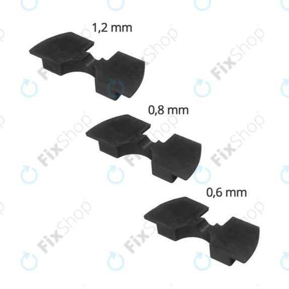 Xiaomi Mi Electric Scooter 1S, 2 M365, Essential, Pro, Pro 2 - Vibrationsdämpfer (Black) - 3Stk.