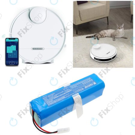 Batterie für Rowenta X-Plorer Series 95, 5200mAh, Li-Ion, 14.4V, N047-4S2P, HQ