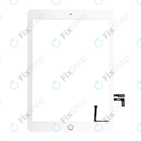 Apple iPad (5th Gen 2017) - Touchscreen Front Glas + Home Taste (Silver)