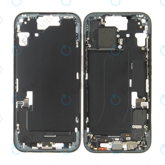 Mittelrahmen mit Batterie für iPhone 15 | Black | ZD076-00669 | Genuine Apple