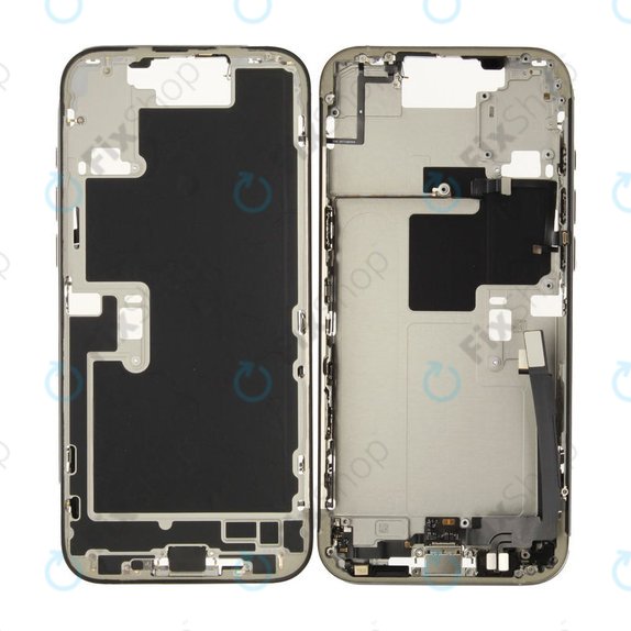 Mittelrahmen mit Batterie für iPhone 16 Pro Max | White Titanium | ZD076-00694 | Genuine Apple